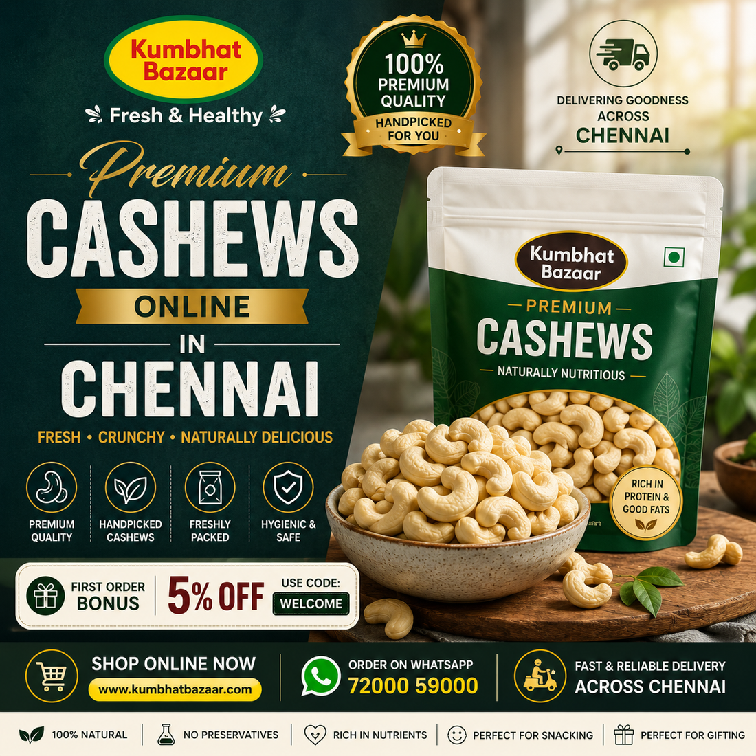 cashews