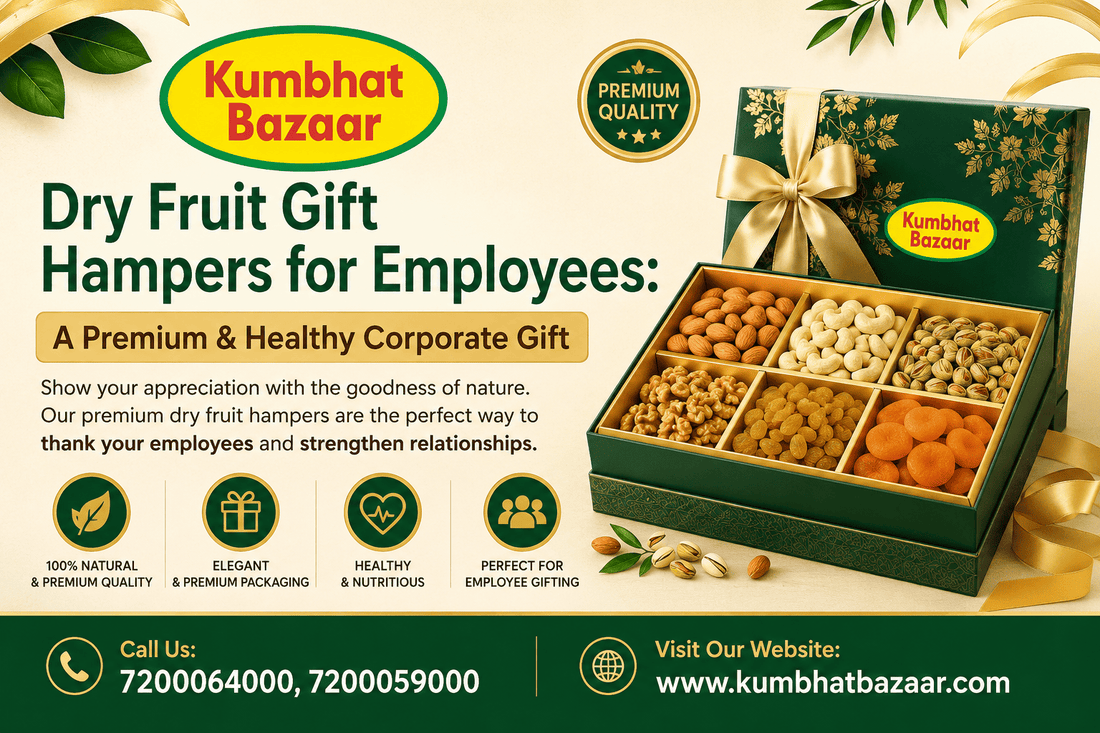 Dry Fruit Gift Hampers for Employees: A Premium & Healthy Corporate Gift
