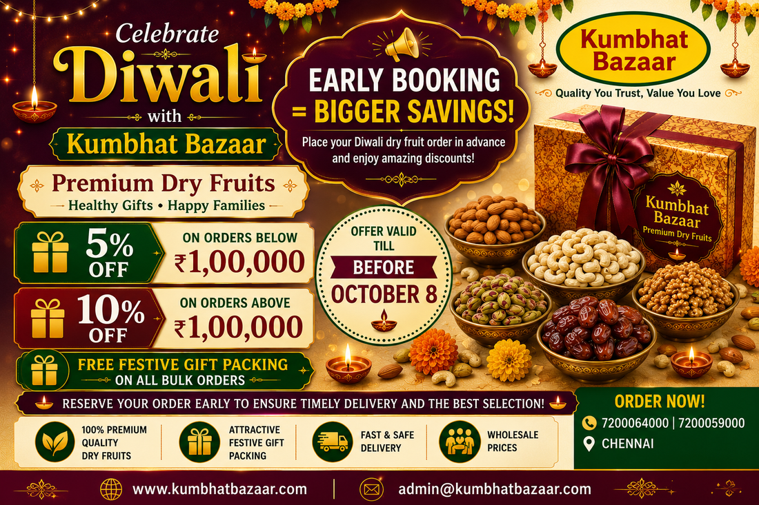 Celebrate Diwali 2026 with Kumbhat Bazaar – Early Booking Means Bigger Savings!