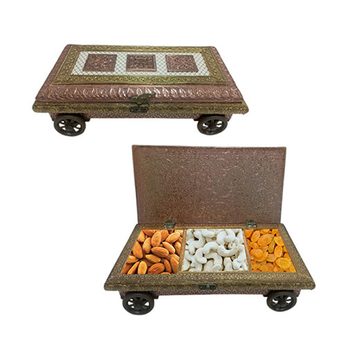 Healthy & Elegant 3 in 1 Dry Fruits Gift Box