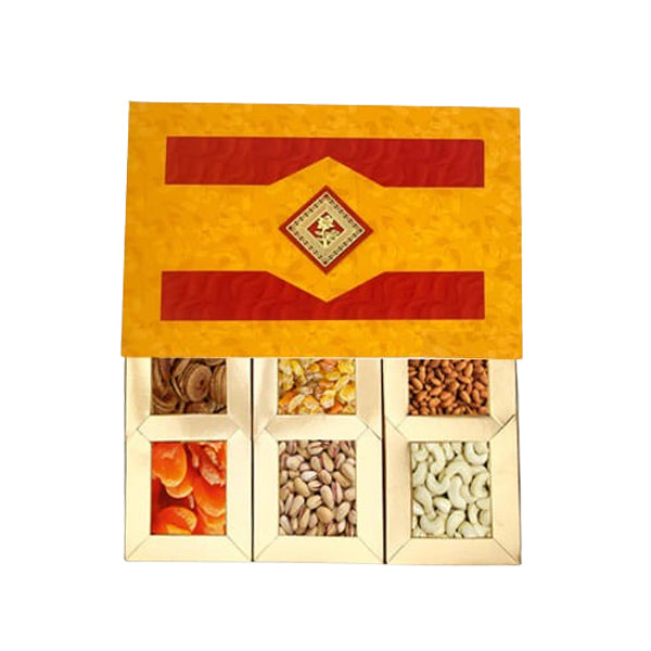 Healthy & Elegant 6 in 1 Dry Fruits Gift Pack
