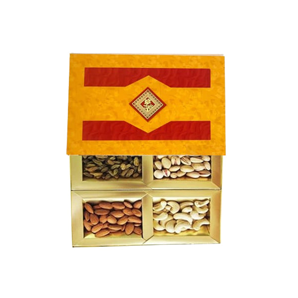 Healthy & Elegant 4 in 1 Dry Fruits Gift Pack