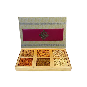 Designer 6 in 1 Dry Fruit Gift Pack