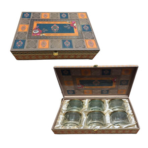 Festive 6 IN 1 Jar Dry Fruits Gift Box