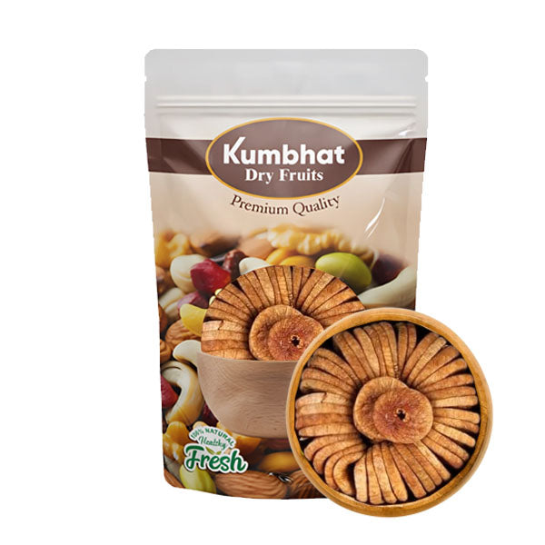 Premium Dried Afghani Anjeer | Figs Ajnir | Rich source of Fibre Calcium & Iron | Low in calories and Fat Free