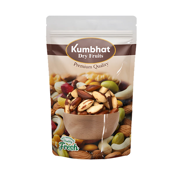 Brazil Nuts , High in Selenium, Protein rich, Crunchy & Jumbo Brazilian nuts from kumbhat bazaar