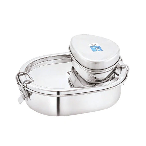 Capsule Leak Proof Lunch Box (With Steel Container)