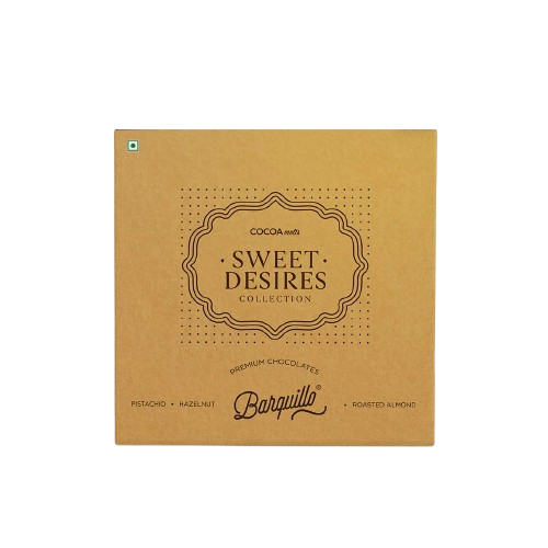 Brown Almond Toffee Box