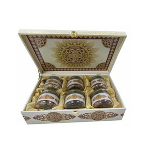 Festive 6 Jar Dry Fruits Gift Hamper