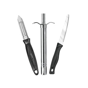 Knife and Peeler & Gas Lighter for Kitchen Stove