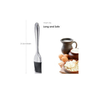 Oil Cooking Brush With Steel Handle