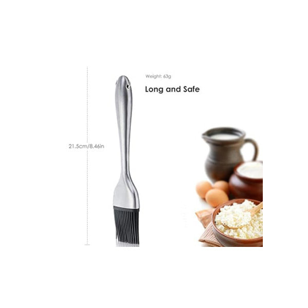 Oil Cooking Brush With Steel Handle