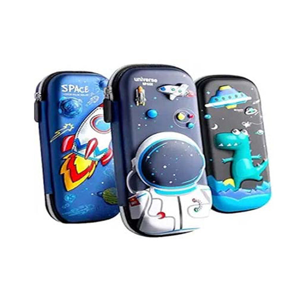 3D Pencil Pouch Bag For Boys & Girls 1Pc