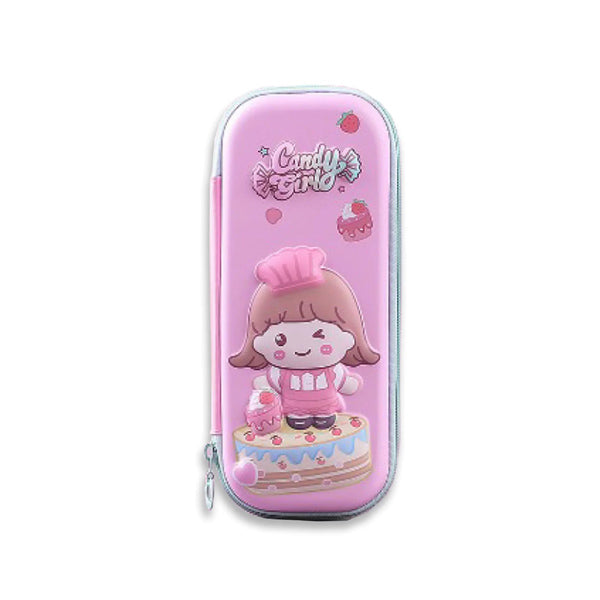 Candy Girls Pink Pencil Case