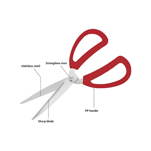 All Purpose Scissor Set For Hair Cut, Craft & Tailoring