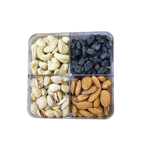 Square Crystal Dry Fruit Box