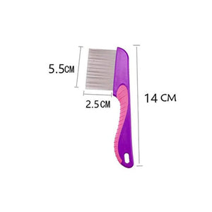 Stainless Steel Metal Teeth Remove Nits Brush