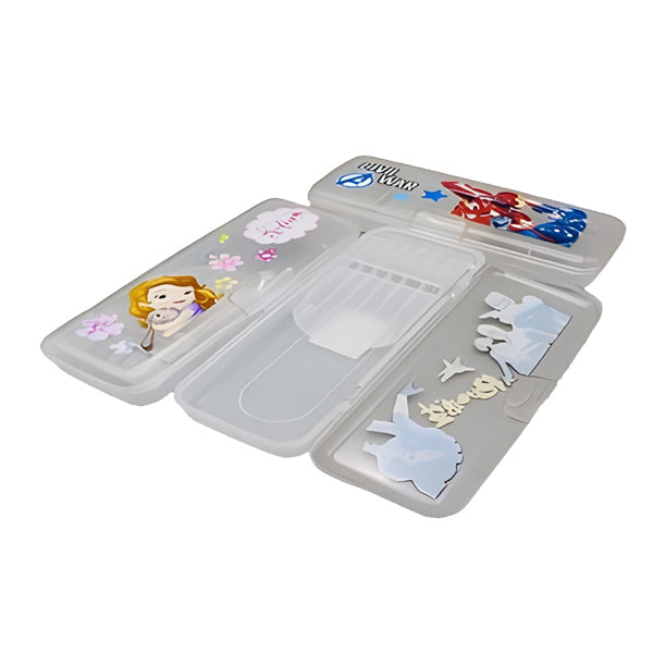 Transparent pencil box