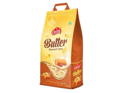 Brown Almond Toffee Box