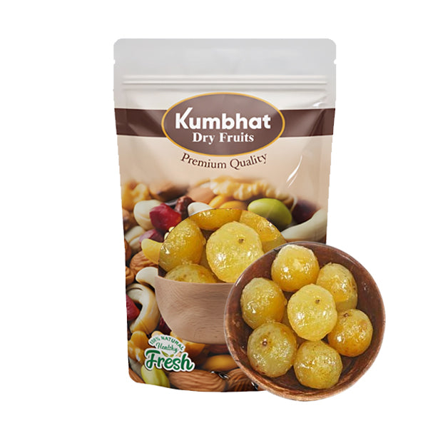 Amla Murabba | Premium Juicy Gooseberry | No Sugar Syrup/Refined Sugar | Sweetened With Mishri & Khand | No Artificial Colour & Flavour | Traditional Grandma's Recipe |