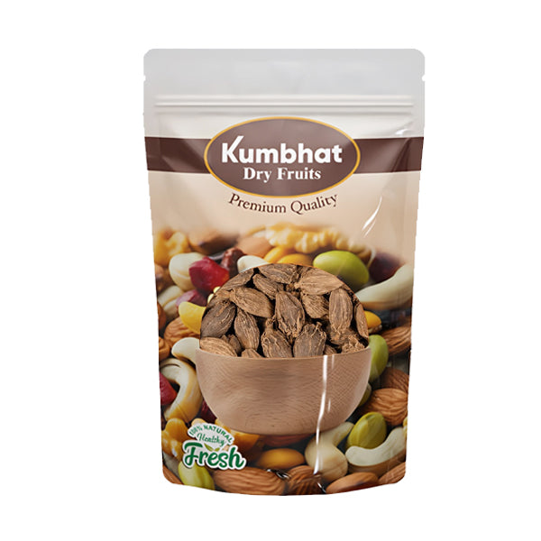 Black Cardamom Whole | Badi Elaichi Indian Spice | Moti Elaichi Organic Adds Aroma and Flavour | Cardamom Elaichi Whole