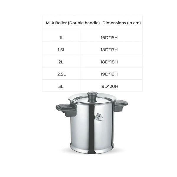 Milk Boiler (Double Handle)