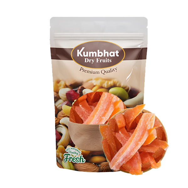 Dehydrated Papaya | Dried Papaya | Dry Papaya | Sweet & Tasty Dehydrated Tropical Dry Fruit Snacks | Healthy snack | Dietary Fiber and Natural Antioxidants | Premium Dried Fruits