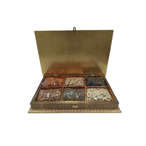 Fancy dry fruit  6 in 1 Dry Fruits Gift Box