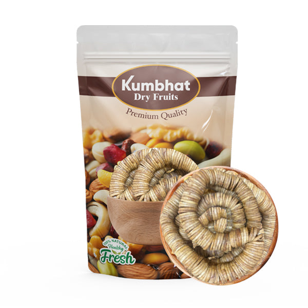 Premium Dried Afghani Anjeer | Figs Ajnir | Rich source of Fibre Calcium & Iron | Low in calories and Fat Free