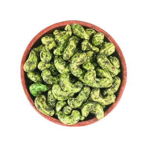 Dried Green Chilli Cashews | Premium Spicy Snack | Roasted & Seasoned Cashew | Healthy Protein-Rich Treat