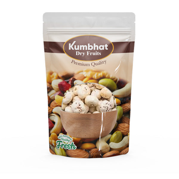 Makana (250gm) with 12 Vital Nutrients, Rich in Fiber, Naturally Fat-Free, Lotus Seeds for Eating, Large & Crunchy