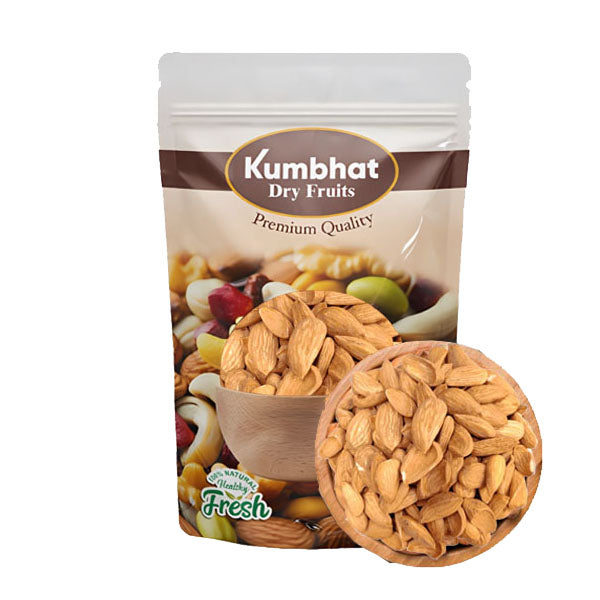 Mamra Almonds (Whole)/Badam (Whole), Rich in Vitamin E, Protein, Magnesium, and Source of Zinc,Phosphorus, Dietary Fibre
