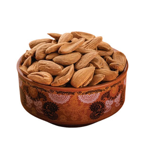 Mamra Almonds (Whole)/Badam (Whole), Rich in Vitamin E, Protein, Magnesium, and Source of Zinc,Phosphorus, Dietary Fibre