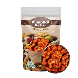 Masala Cashew Nuts| Spicy Roasted Kaju | Crunchy & Healthy Snack | Flavoured Cashews