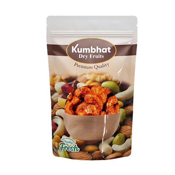 Masala Cashew Nuts| Spicy Roasted Kaju | Crunchy & Healthy Snack | Flavoured Cashews