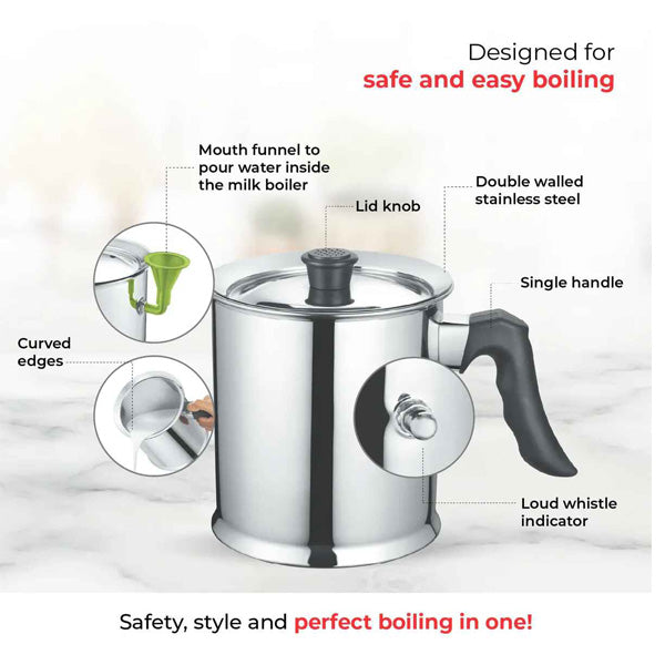 Milk Boiler (Single Handle)