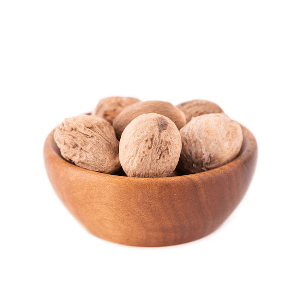 Jaiphal Whole (Jayfal | Jaifal | Nutmeg | Jatiphala) – Aromatic Sabut Masala | Natural Spice for Cooking, Ayurveda & Skincare