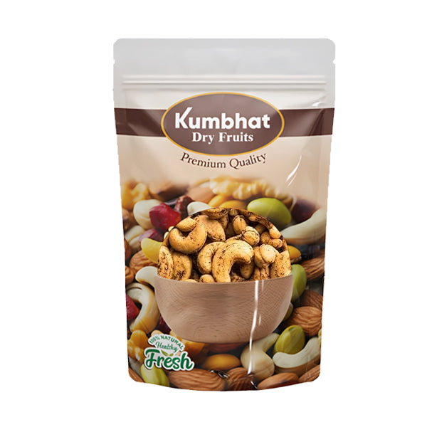 Organic Purify Premium Black Pepper Flavoured Roasted Dry Nut Cashew Snacks | Rich in Protein | Crunchy & Delicious Pack