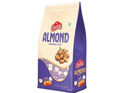 Brown Almond Toffee Box