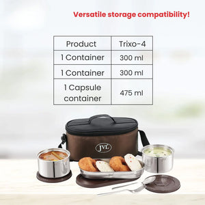 Trixo Double Walled Leakproof Lunchbox