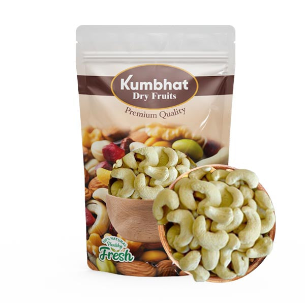 Whole Cashews W240 Crunchy Kaju, Organic Cashew Nuts With Delicious Taste, Healthy Nutritious Dry Fruit Snack