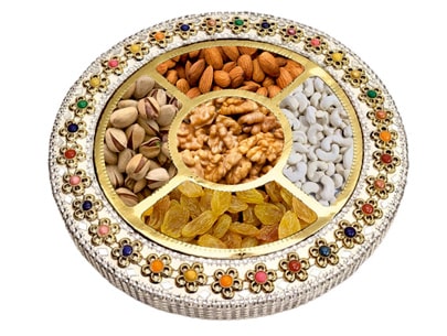 Special Round Dry Fruits Gift Box