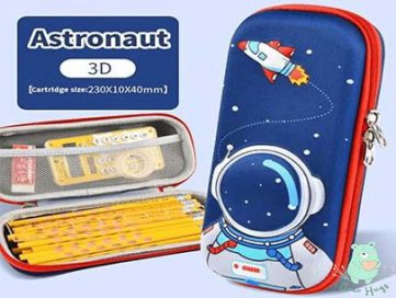3D-Space Pencil Case premium for girls