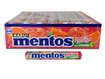 Mentos Rainbow Roll(14 x 29.6 Gm)