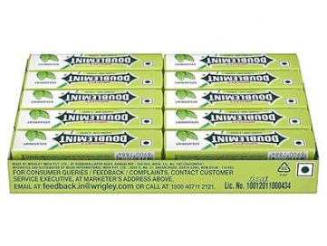 Chewing Gum With Doublemint Spearmint Flavour...