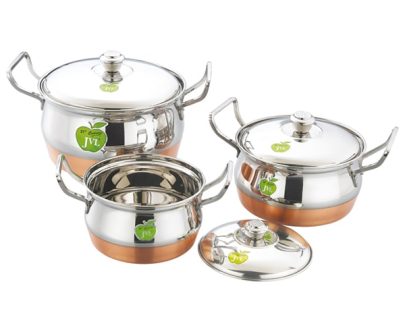 Armor Pot – Copper Bottom 1*3 Set