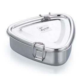 Jvl Stainless Steel Triangle Lunch Box...