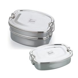 JVL Stainless Steel Deluxe Lunch Box...