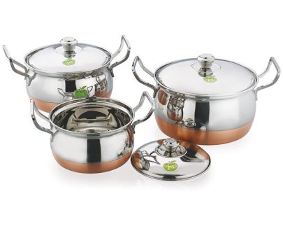 Blaze Pot – Copper Bottom 1*3 Set