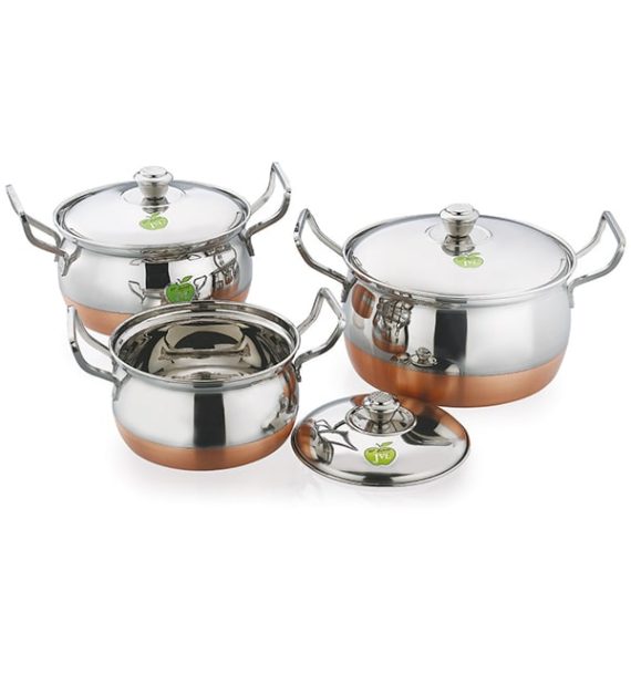 Blaze Pot – Copper Bottom 1*3 Set